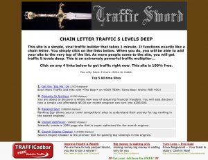 Traffic Sword - Viral Traffic 5-Miles Deep