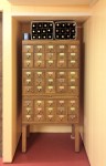 Oakley Wine Cellar - from an old library card catalog